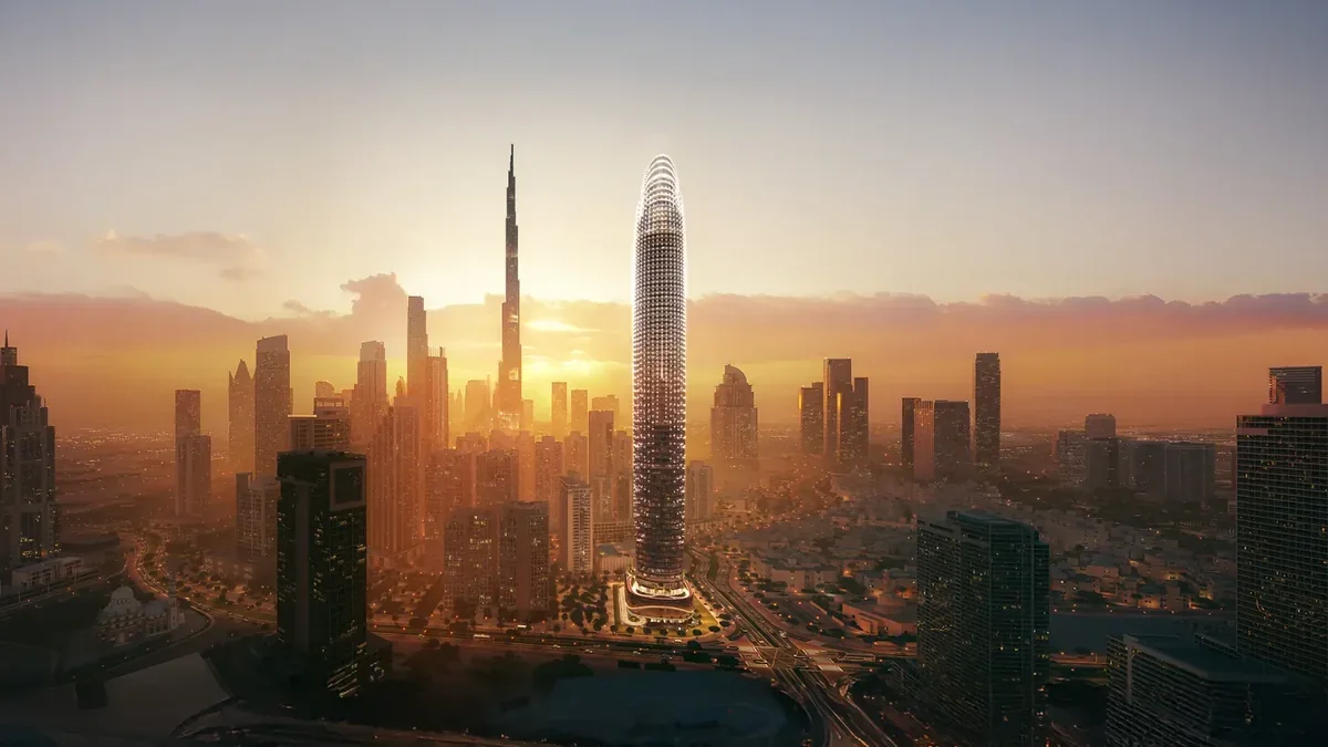 Binghatti Skyblade em Downtown Dubai — imagem oficial cadastrada no NahyMap
